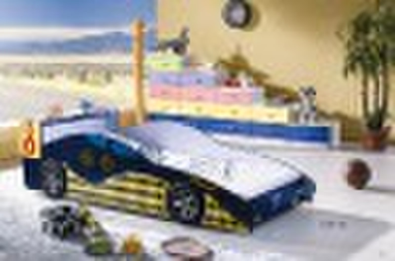 MDF Kinder Racing Car Bed