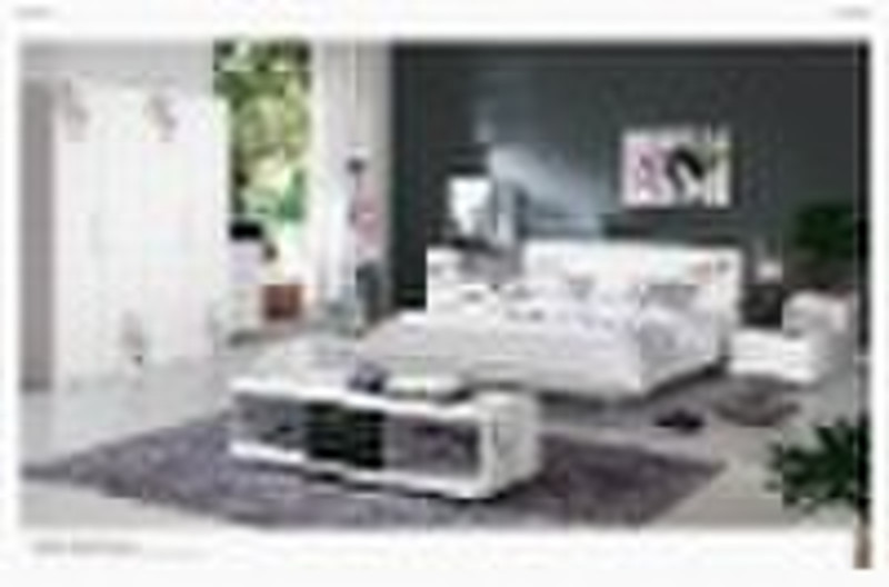 Complete Bedroom Suite with Six-door Wardrobe