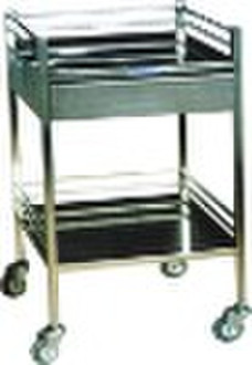 stainless steel instrument cart