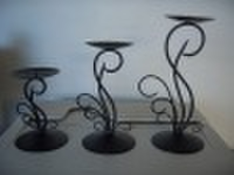metal candleholder