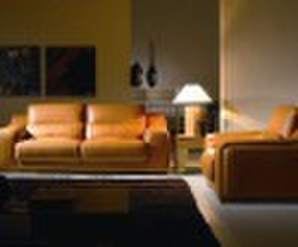 modern leather sofa
