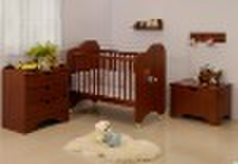 Wooden Cot & Crib