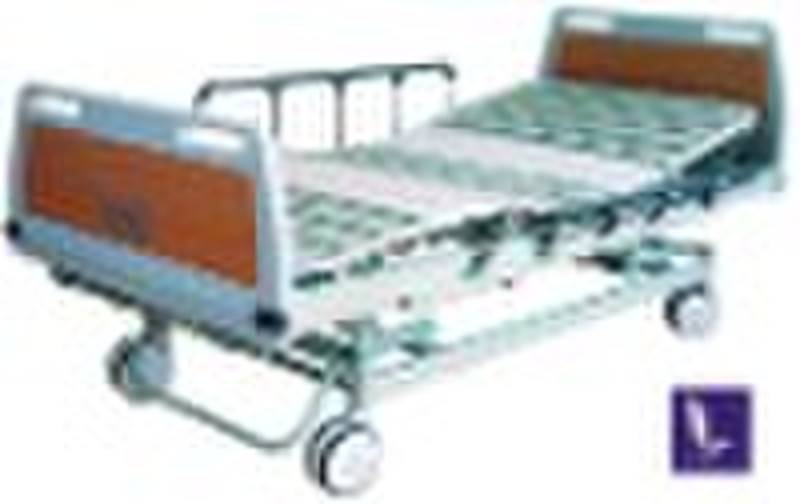 3 function(3 cranks) manual hospital bed