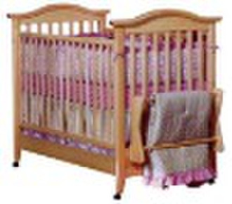 baby wooden crib