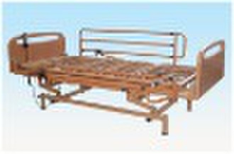 Three-function electric bed