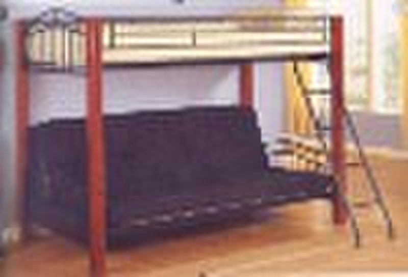 Wooden Twin Futon Kids Bed
