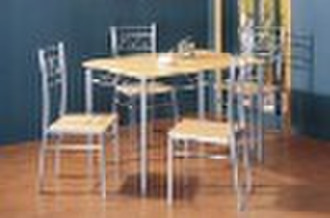 5Pcs metal table and chair