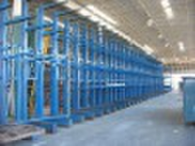 Heavy duty cantilevered racking system