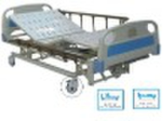 manual hospital bed with Three Revolving Levers