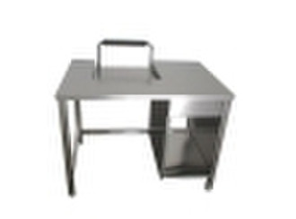 Stainless steel computer table,Stainless steel com