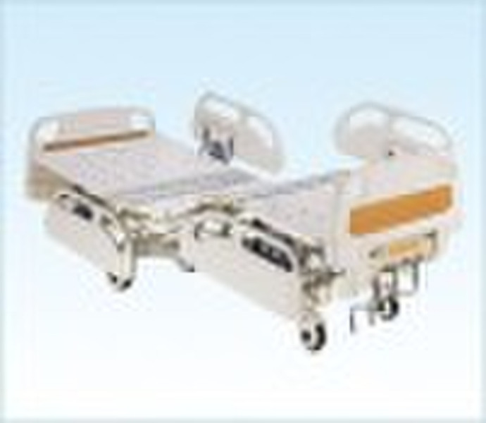 Three-function Manual Bed with ABS head /foot Boar