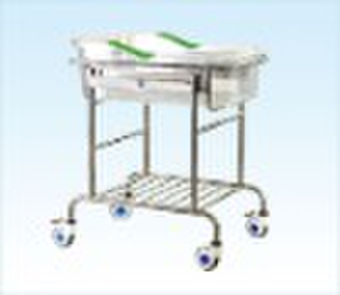 Stainless steel infant bed