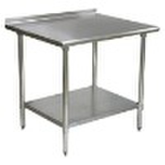 Stainless steel work table ( working bench with tu