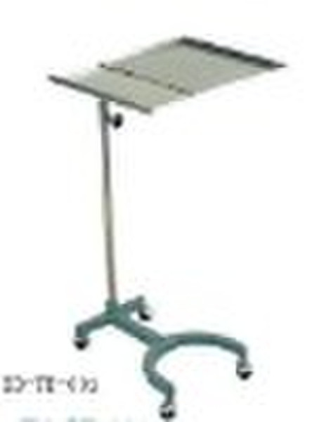 stainless steel tray rack trolley for operation