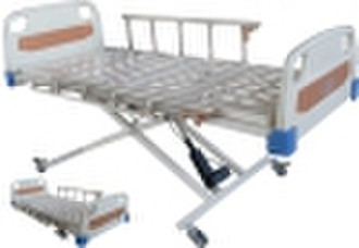 Extra low electric hospital bed