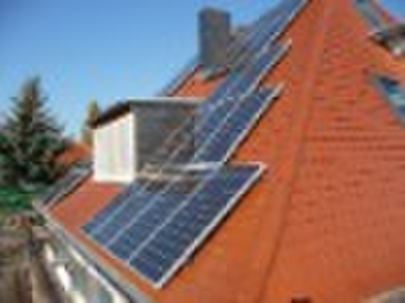 tile roof solar mounting system 5.4 kw