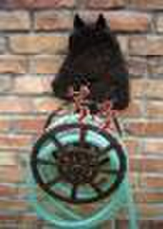 Cast Iron Metal Ornament--Hose Holder