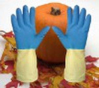 Rubber Latex household gloves