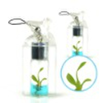 Mini plant cellphone strap keychain charm