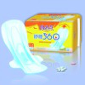 Ultra-Long with side gather Sanitary Napkin--FL344