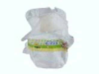 baby diaper with leg cuff