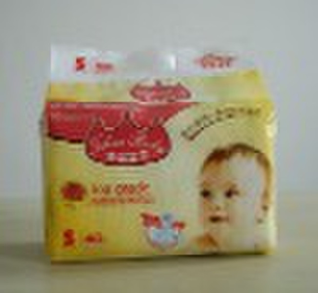 Comfortable cloth-like film Baby Diapers