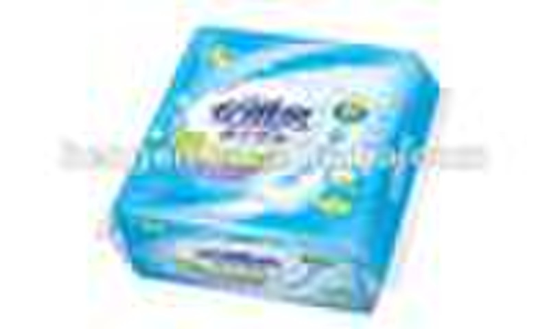 Blue diffusion layer sanitary napkin--LJA9210