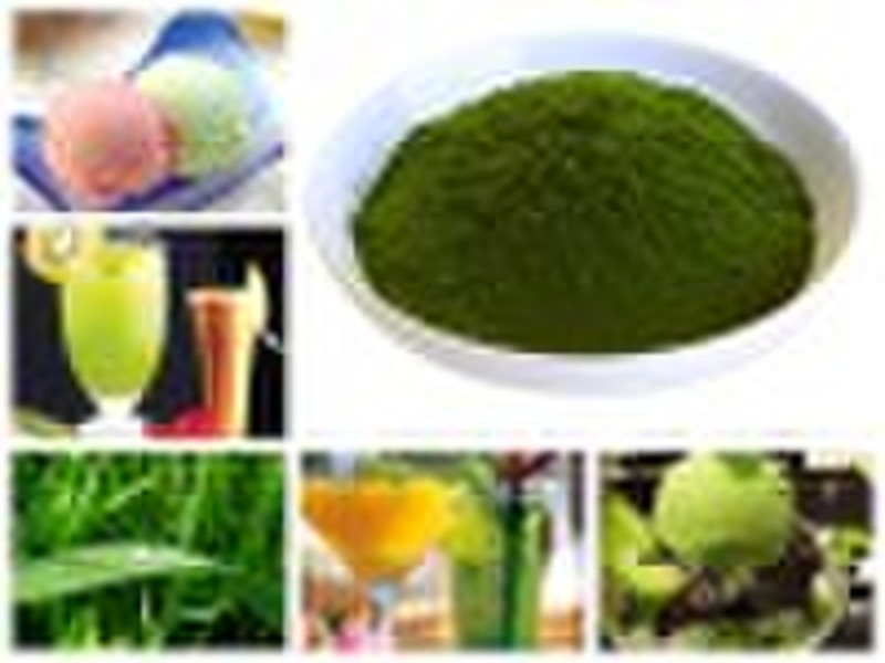 natural food colorants for green