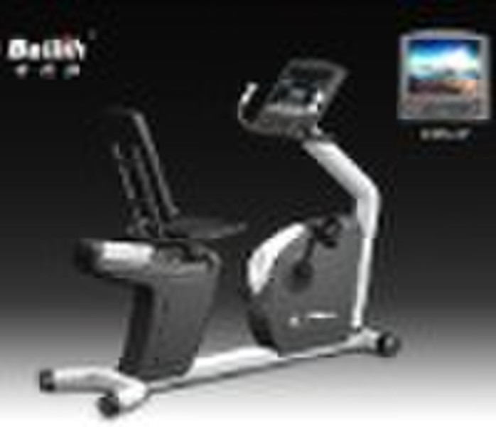 sports equipment-electromagnetic recumbent cycle