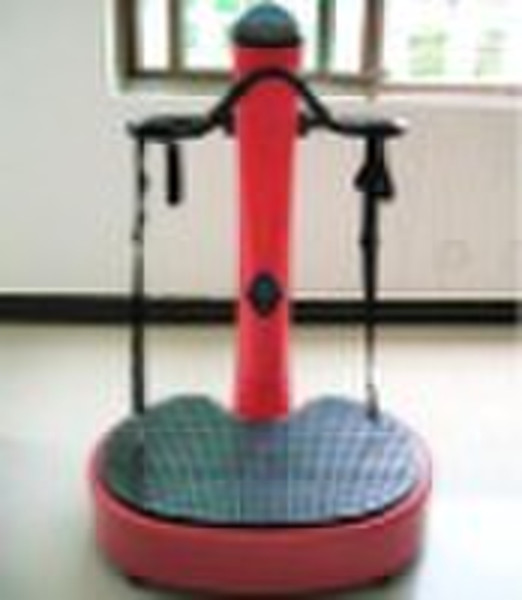 Red Vibration Maschine Power Plate Körperfettanzeige