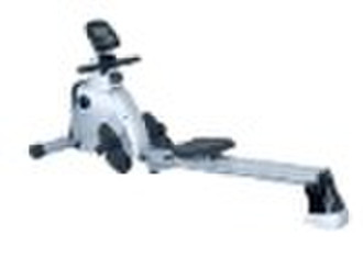 Magnetic rowing machine