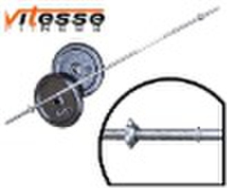 72'' Vitesse Weight Lifting Bar and 50Kg M