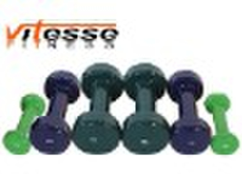 12kg Vinyl Hantel Set