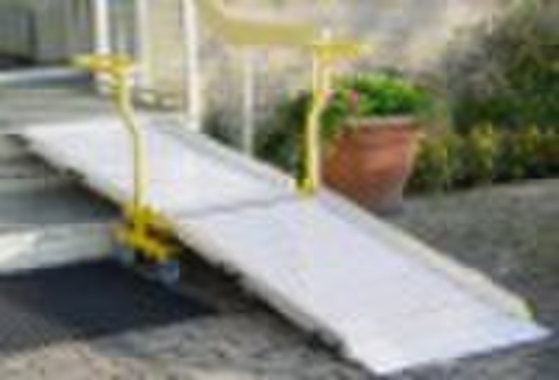 Ramp with trolley