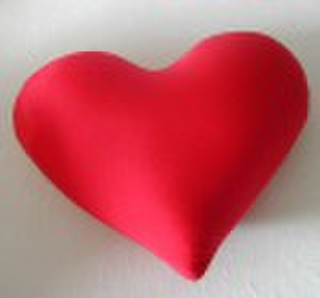 Poly Beads  Pillow Heart Shape Pillow