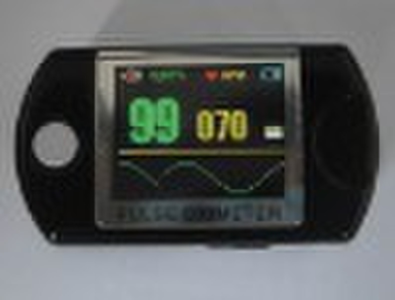 (Manufacturer): Finger pulse oximeter with Unique