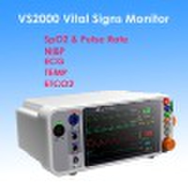Medical equipment: 7' inch Vital Signs Monitor