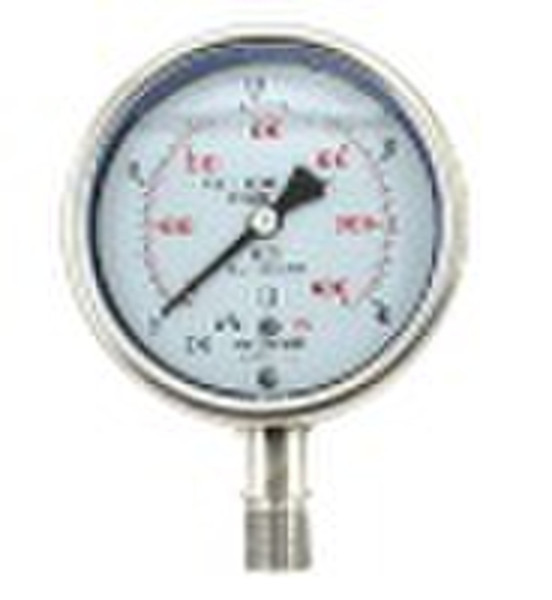 stainless steel  pressure gauge