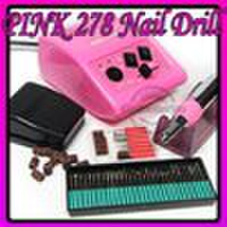 Elektrisches Nagel-Bohrgerät-Maschine 278 rosa mit Nagel UV