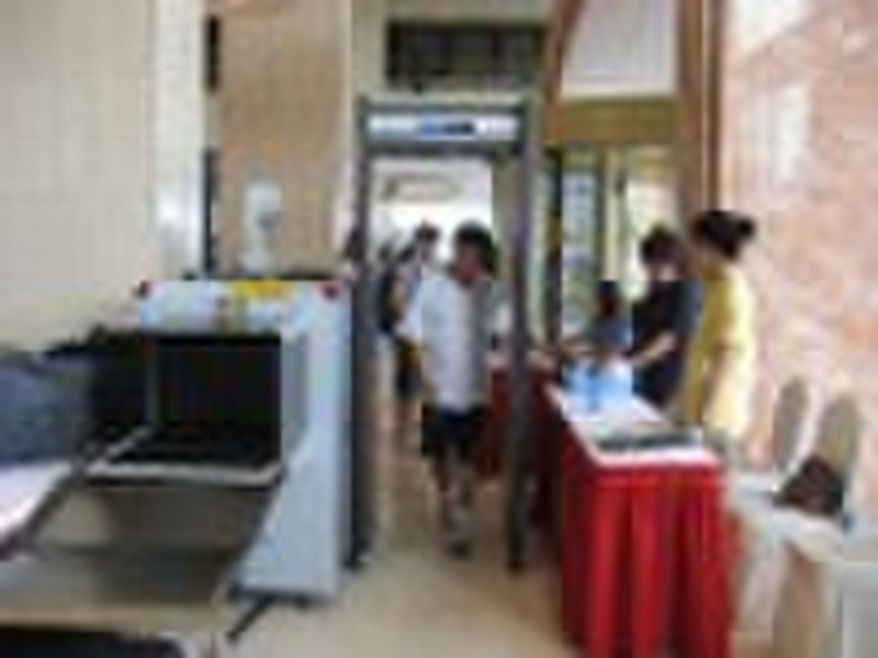 Beijing Olympic Game Walk through Metal Detector A