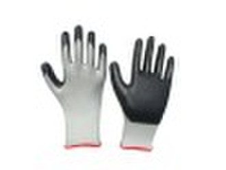 nitrile coated gloves