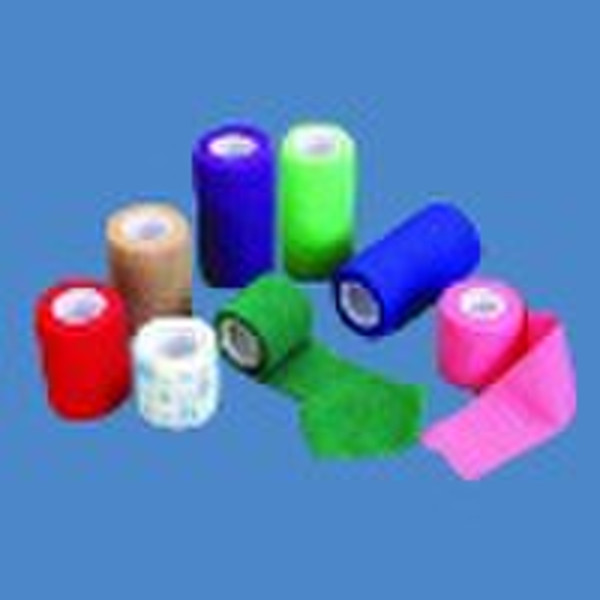 Latex-free Adhesive Bandages with Two Aluminum Ela