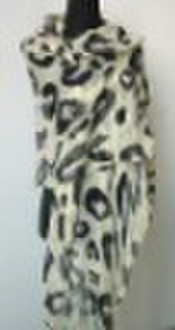 100% Viscose printed fashion shawl, scarf