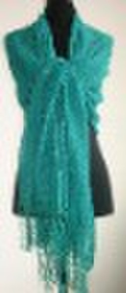 fashion knitted lady shawl, knitted scarf