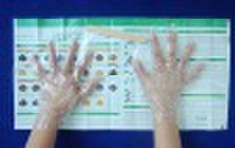 instruction sheet gloves