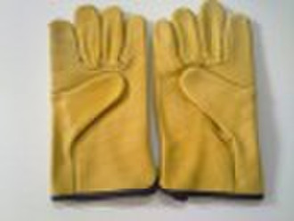 cow leather driving glove