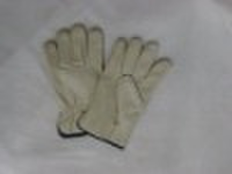 10.5" cow grain leather driver gloves