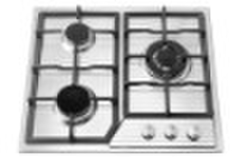 built-in gas stove