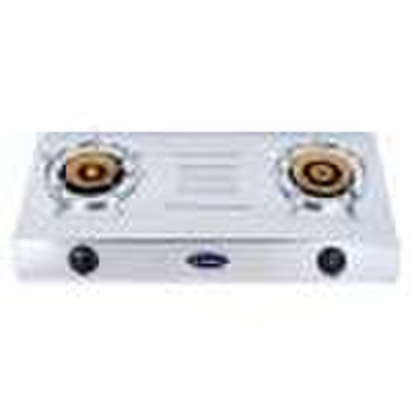 Gas Cooker (Double Burner Steel Faced)