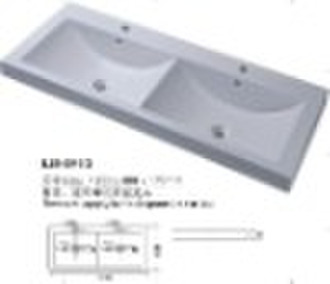 artificial stone resin basin, cast acrylic basin,